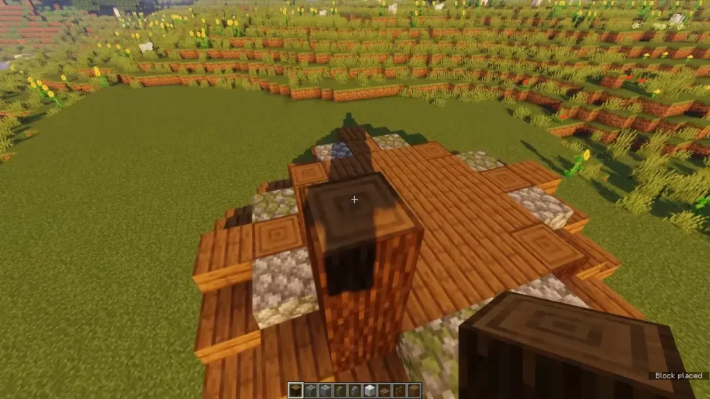 Windmill Structure in Minecraft