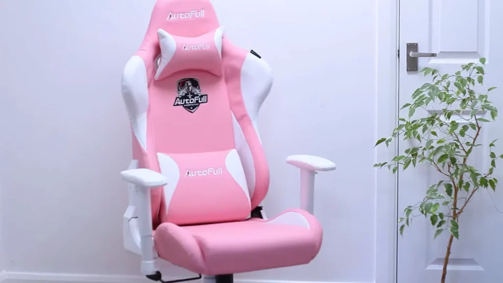 AutoFull Pink Bunny Gaming Chair