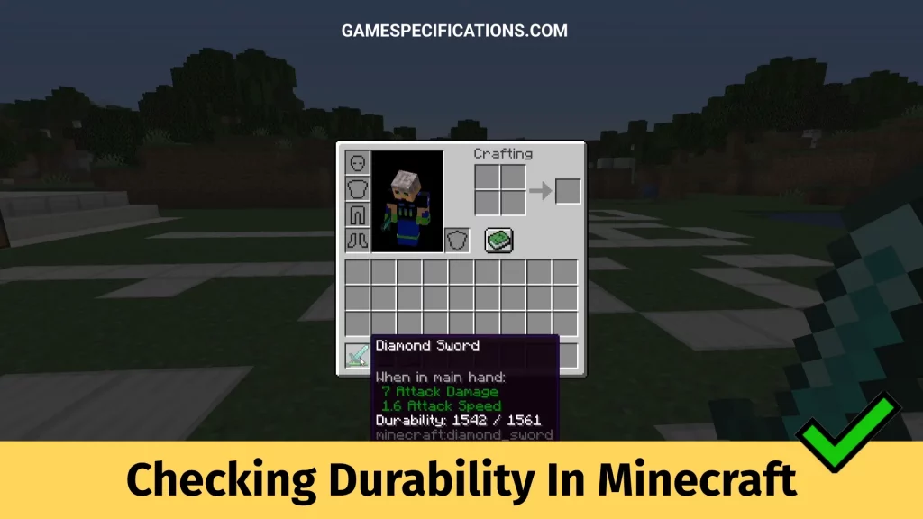Checking Durability In Minecraft