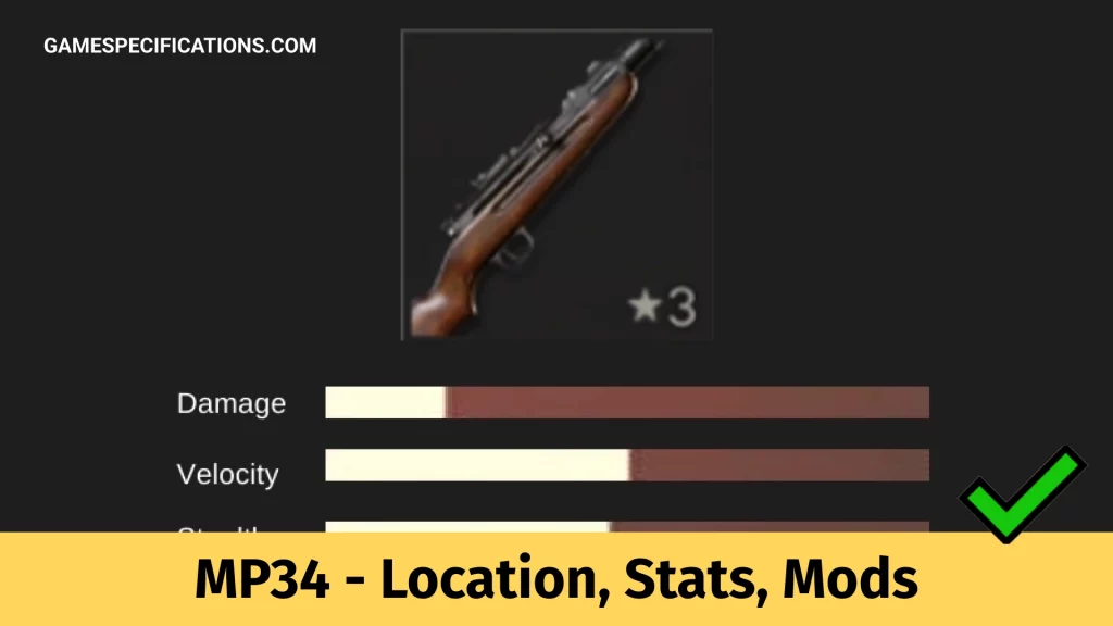 Far Cry 6 MP34 Weapon Location, Stats, And Mods