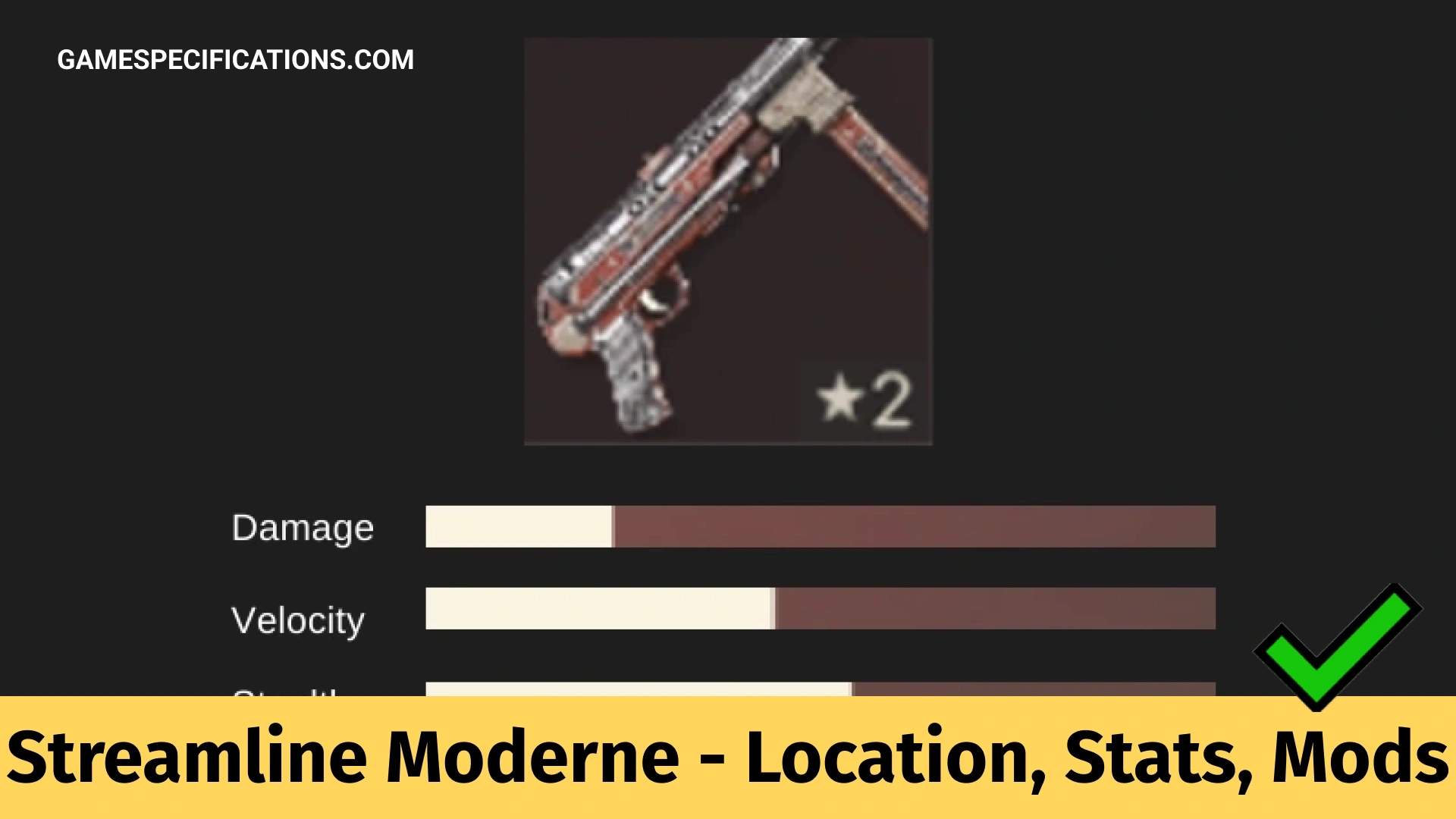 Far Cry 6 Streamline Moderne Weapon Location, Stats, And Mods