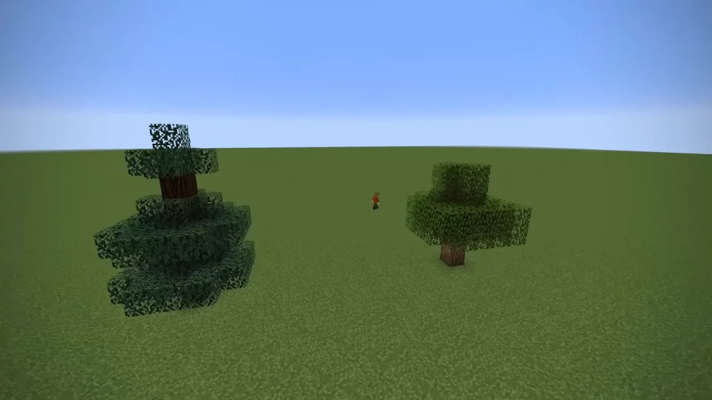Trees in minecraft