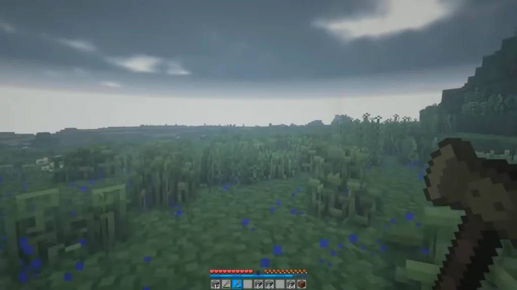 Rainy Clouds in Minecraft