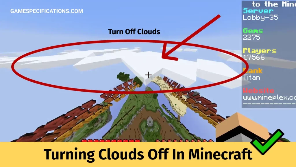 Turning Clouds Off In Minecraft