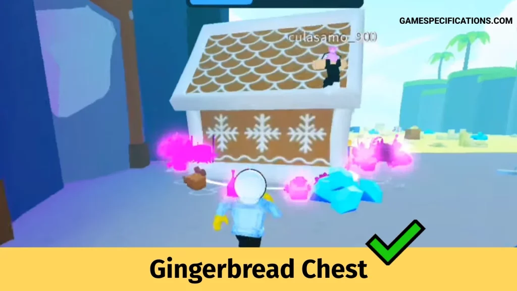 gingerbread chest