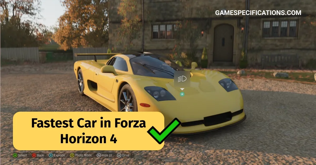 Fastest Car in Forza Horizon 4