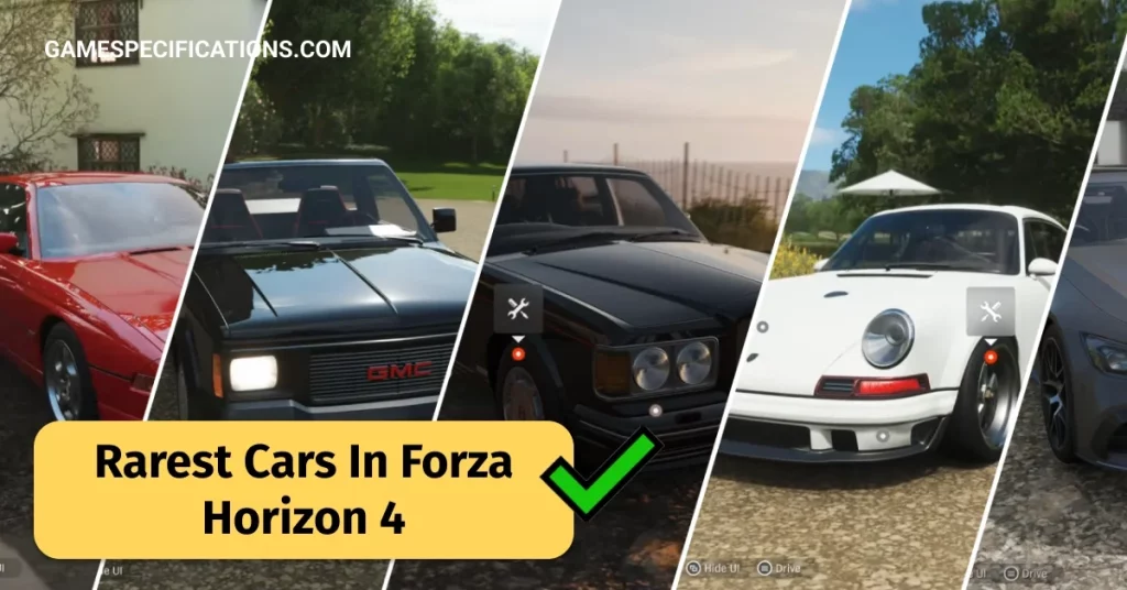 Rarest Cars In Forza Horizon 4