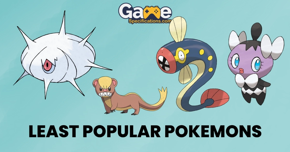 Least Popular Pokemon