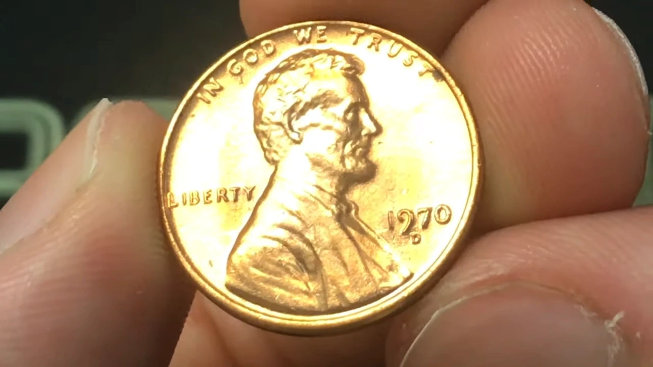 1970 D Penny