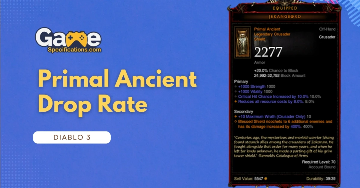 Primal Ancient Drop Rate