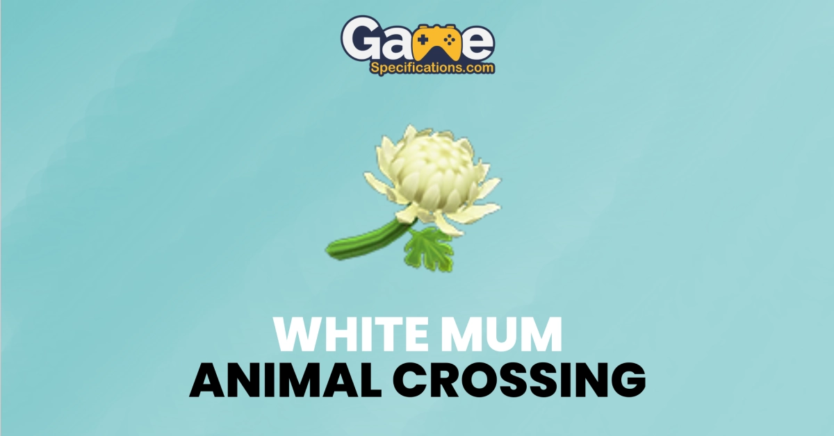 White Mum Animal Crossing
