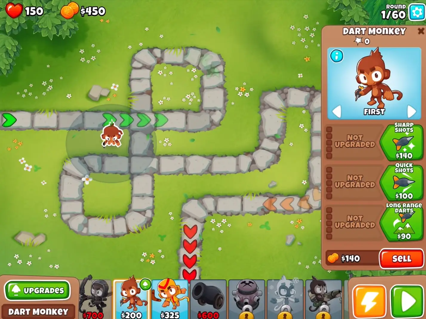 Bloons Tower Defense Gameplay