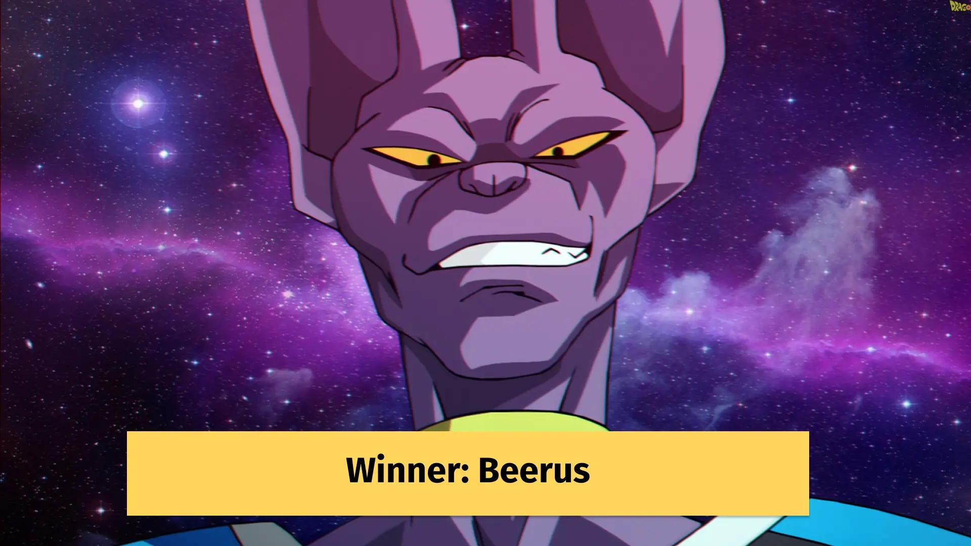 Winner: Beerus
