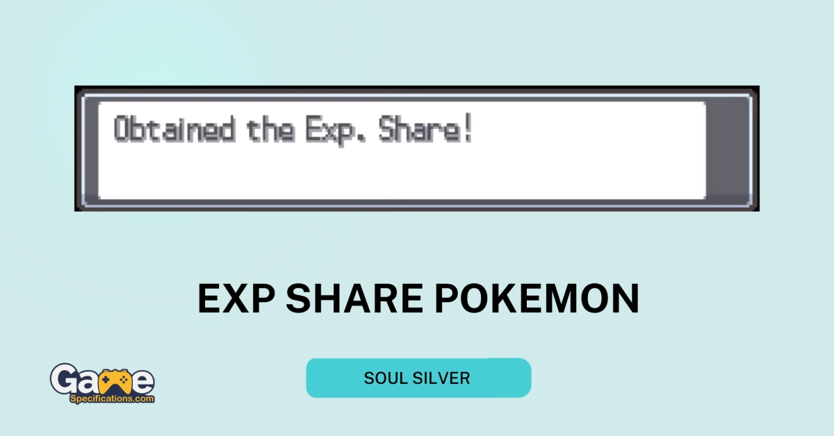 Exp Share Pokemon Soul Silver