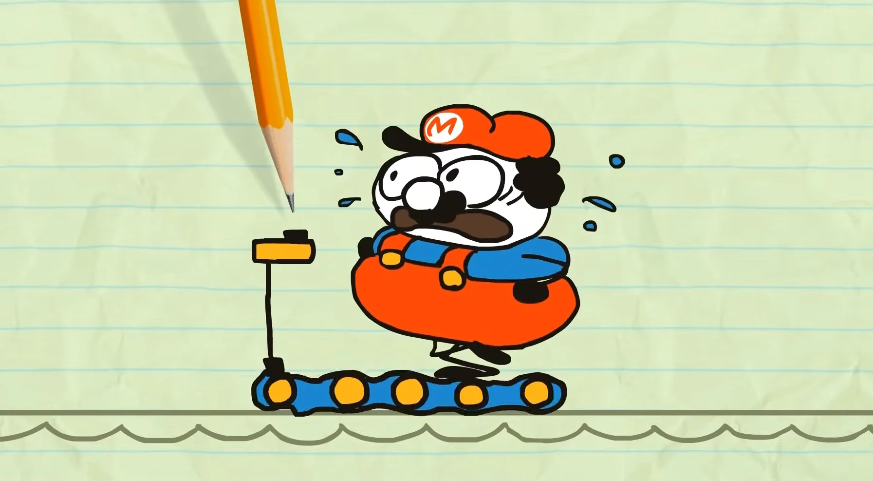 Mario Working Out | Pencilmation