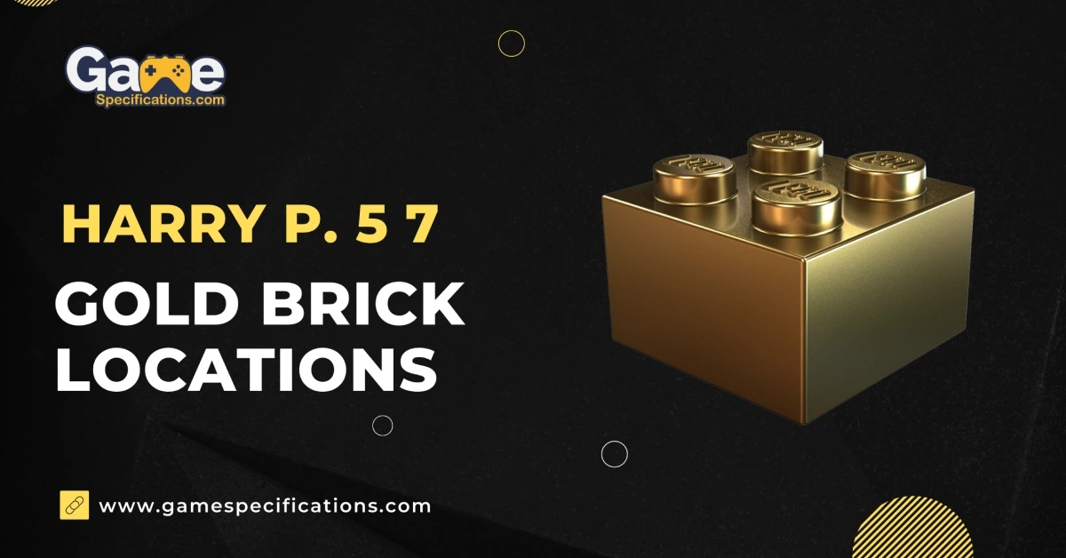 Lego Harry Potter 5 7 Gold Brick