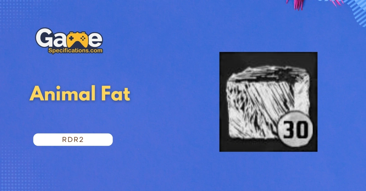 Animal Fat RDR2