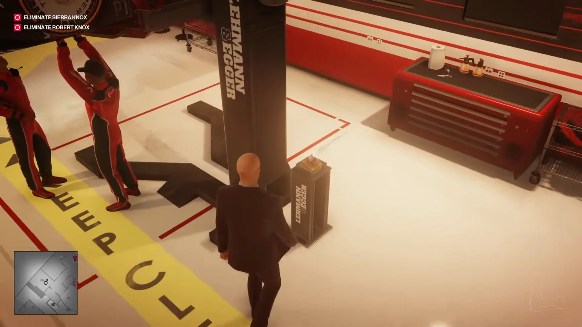 Agent 47 in Act