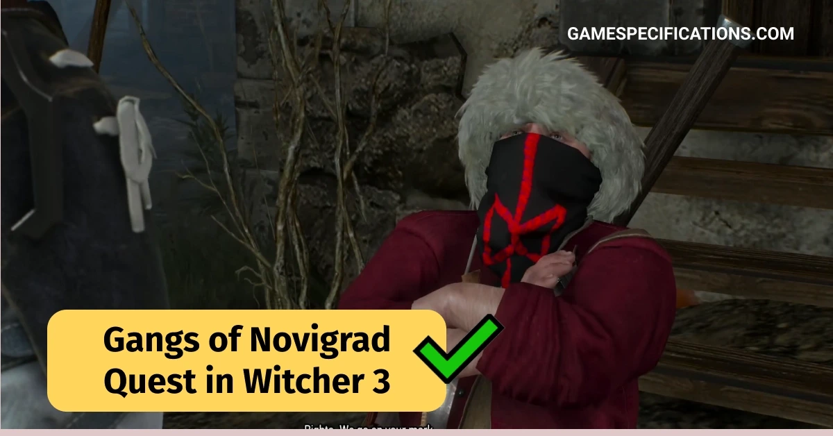 Gangs of Novigrad Quest in Witcher 3