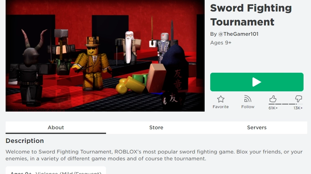 Sword Fighting Tournament