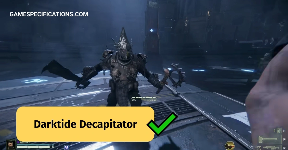 Darktide Decapitator