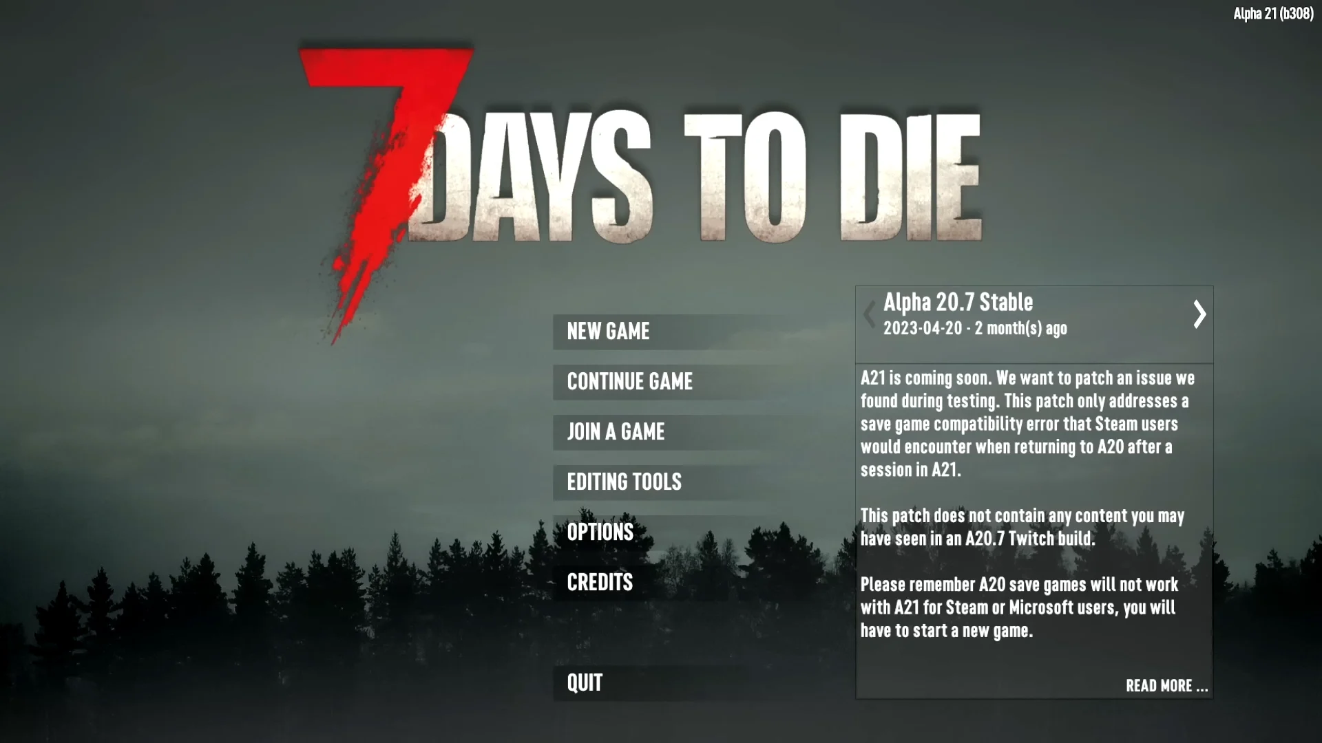 7 Days to Die Can't Open Anything : Restart