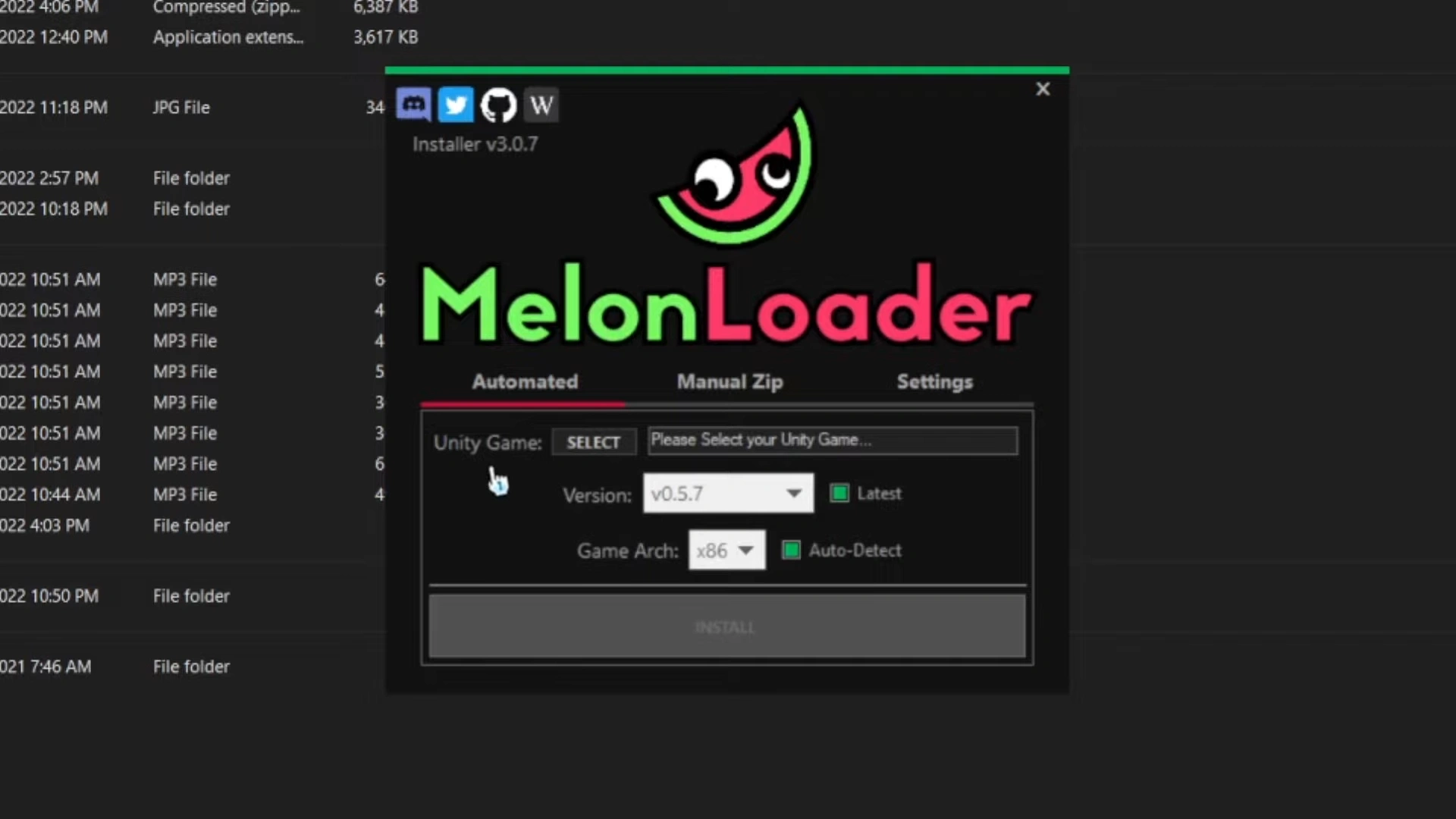 Using Melonloader 
