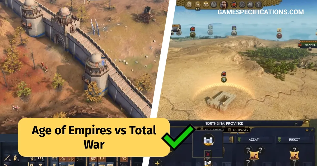 Age of Empires vs Total War