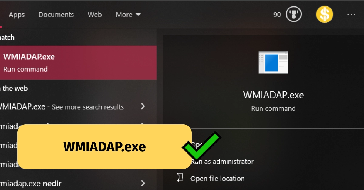 WMIADAP.exe: Is It Harmful for Your Device?